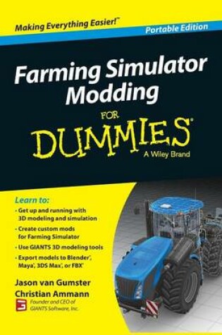 Cover of Farming Simulator Modding For Dummies