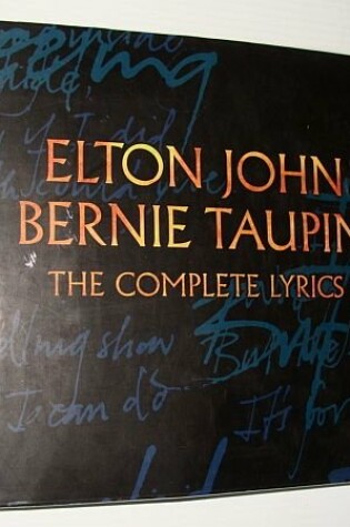 Cover of Elton John and Bernie Taupin