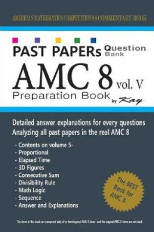 Cover of Past Papers Question Bank Amc8 [volume 5]