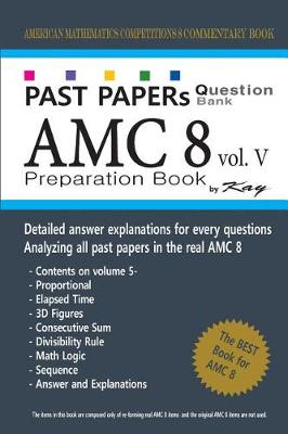 Book cover for Past Papers Question Bank Amc8 [volume 5]