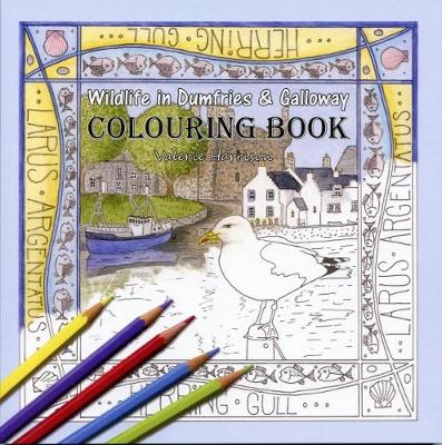 Book cover for Wildlife in Dumfries & Galloway Colouring Book