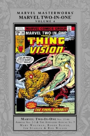 Cover of Marvel Masterworks: Marvel Two-in-one Vol. 4