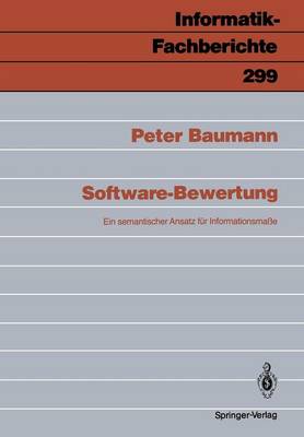 Book cover for Software-Bewertung