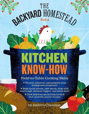 Book cover for Backyard Homestead Book of Kitchen Know-How