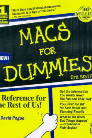 Cover of Macs For Dummies