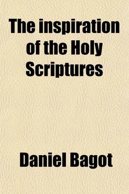 Book cover for On the Inspiration of the Holy Scriptures