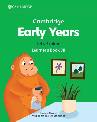 Book cover for Cambridge Early Years Let's Explore Learner's Book 3B