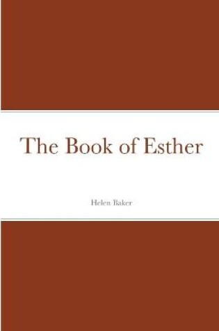 Cover of The Book of Esther