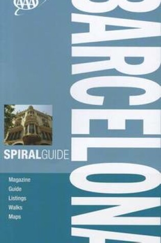 Cover of AAA Spiral Guide: Barcelona