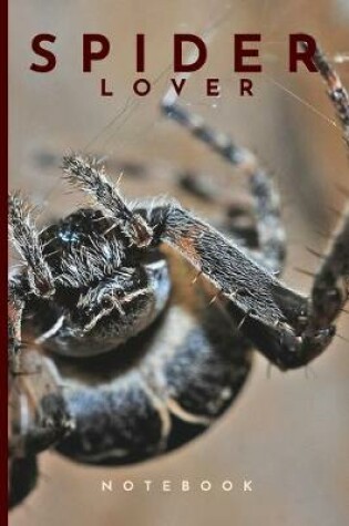 Cover of Spider Lover Notebook