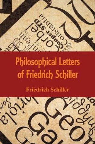 Cover of Philosophical Letters of Friedrich Schiller