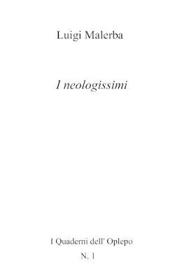 Book cover for I neologissimi