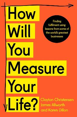 Book cover for How Will You Measure Your Life?