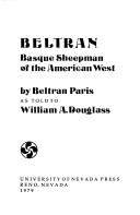 Book cover for Beltran