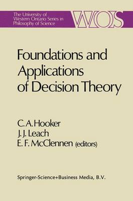 Cover of Foundations and Applications of Decision Theory