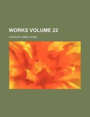 Book cover for Works Volume 22