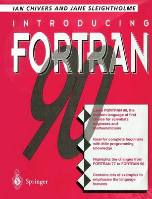 Book cover for Introducing Fortran 90