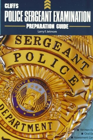 Cover of Cliffs Police Sergeant Examination Preparation Guide
