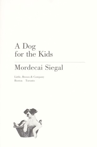 Cover of A Dog for the Kids