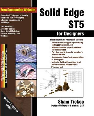 Book cover for Solid Edge St5 for Designers