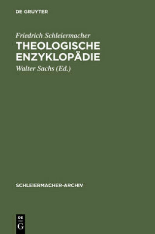 Cover of Theologische Enzyklopadie