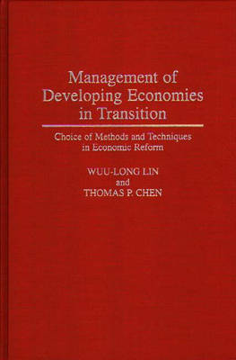 Book cover for Management of Developing Economies in Transition