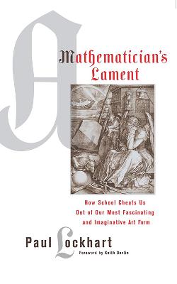 Cover of A Mathematician's Lament