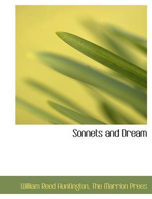 Book cover for Sonnets and Dream