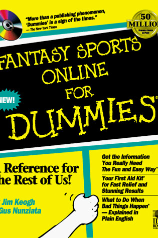 Cover of Fantasy Sports Online For Dummies