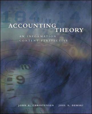 Book cover for Accounting Theory
