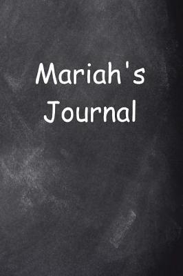 Cover of Mariah Personalized Name Journal Custom Name Gift Idea Mariah
