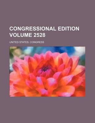 Book cover for Congressional Edition Volume 2528