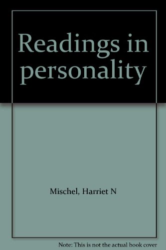 Book cover for Readings in Personality