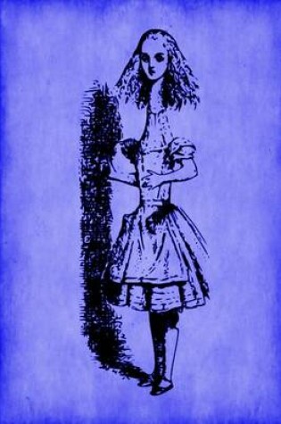 Cover of Alice in Wonderland Journal - Tall Alice (Blue)