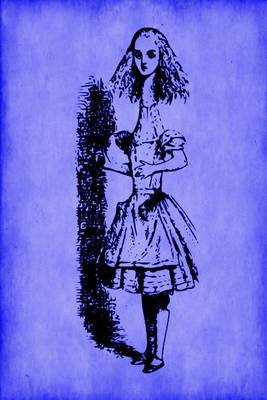 Cover of Alice in Wonderland Journal - Tall Alice (Blue)