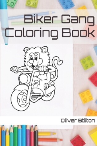 Cover of Biker Gang Coloring Book