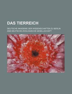 Book cover for Das Tierreich