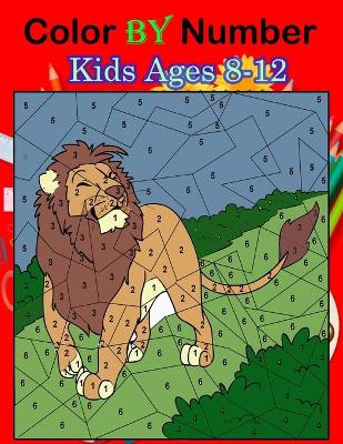 Book cover for Color By Numbers Kids Ages 8-12