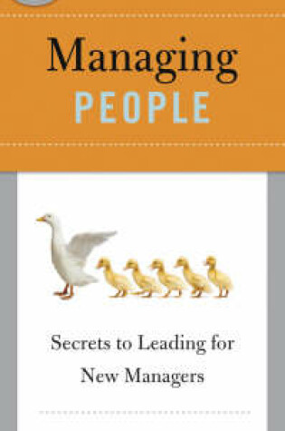 Cover of Managing People