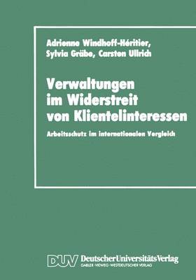 Book cover for Verwaltungen im Widerstreit von Klientelinteressen