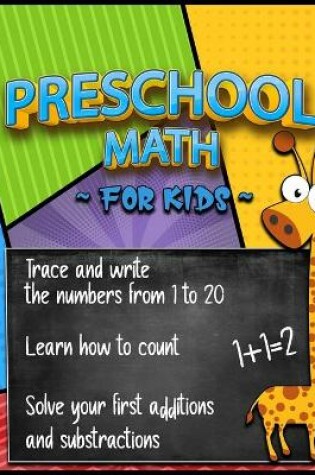 Cover of Preschool Math for Kids (Workbook Age 3+)