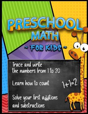 Book cover for Preschool Math for Kids (Workbook Age 3+)