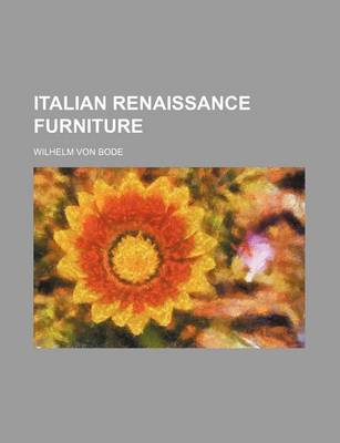 Book cover for Italian Renaissance Furniture