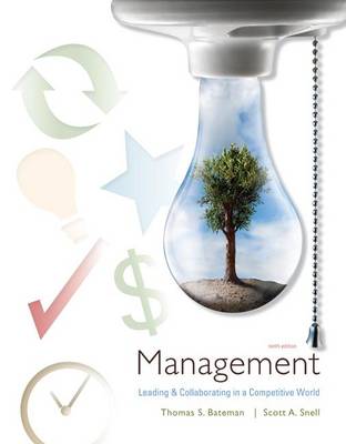 Book cover for Management: Leading and Collaborating in the Competitive World with Connect Plus