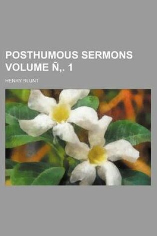 Cover of Posthumous Sermons Volume N . 1