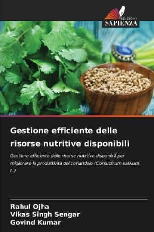 Cover of Gestione efficiente delle risorse nutritive disponibili