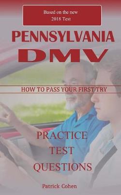 Book cover for 2018 Pennsylvania DMV Permit Test