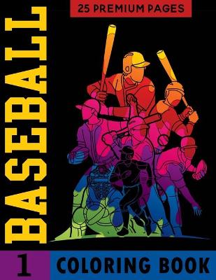 Cover of Baseball Coloring Book Vol1