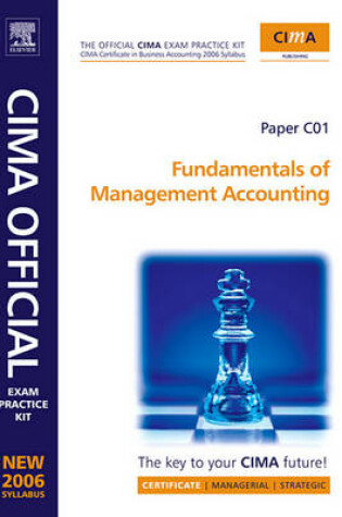 Cover of Cima Exam Practice Kit Fundamentals of Managementaccounting