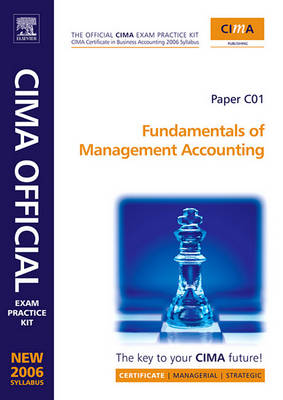 Book cover for Cima Exam Practice Kit Fundamentals of Managementaccounting